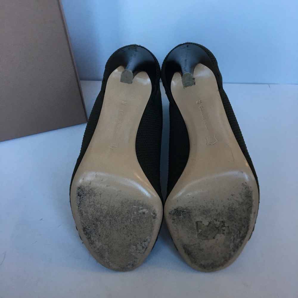 Gianvito Rossi Army green knit boots - Picture 5 of 5
